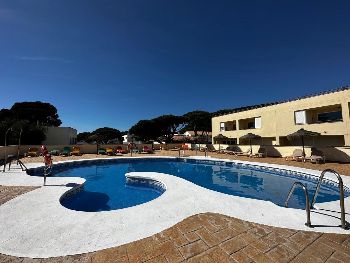Lujo Duplex: Beachfront Garden Retreat with Pool Los Canos De Meca Exterior photo